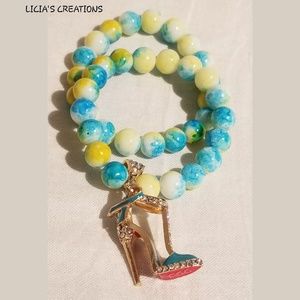 Turquoise Stiletto Bracelet